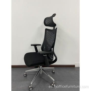 Precio mayorista Silla ejecutiva ergonómica reclinable de malla para oficina